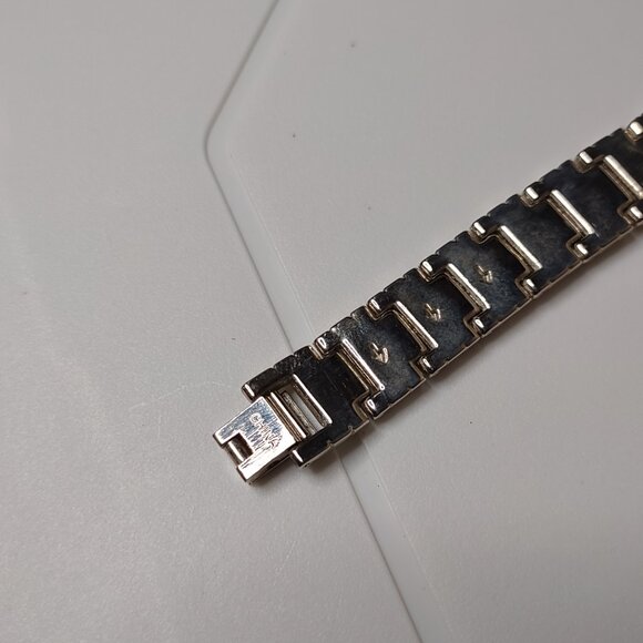 Silver Tone LTD Watch With Blue Dial - Picture 10 of 14